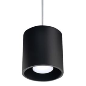 Lampa wisząca Sollux Lighting ORBIS 1 czarny 1 szt.