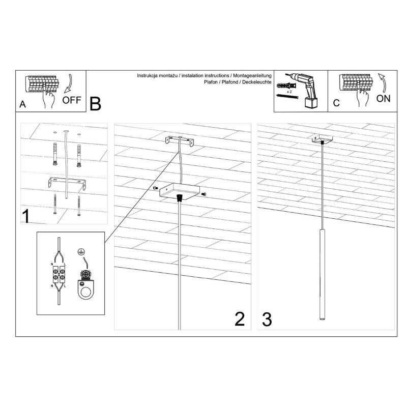 Lampa wisząca Sollux Lighting Pastelo 5129 ochra czerwona nowoczesna 1xG9 x 1 szt.