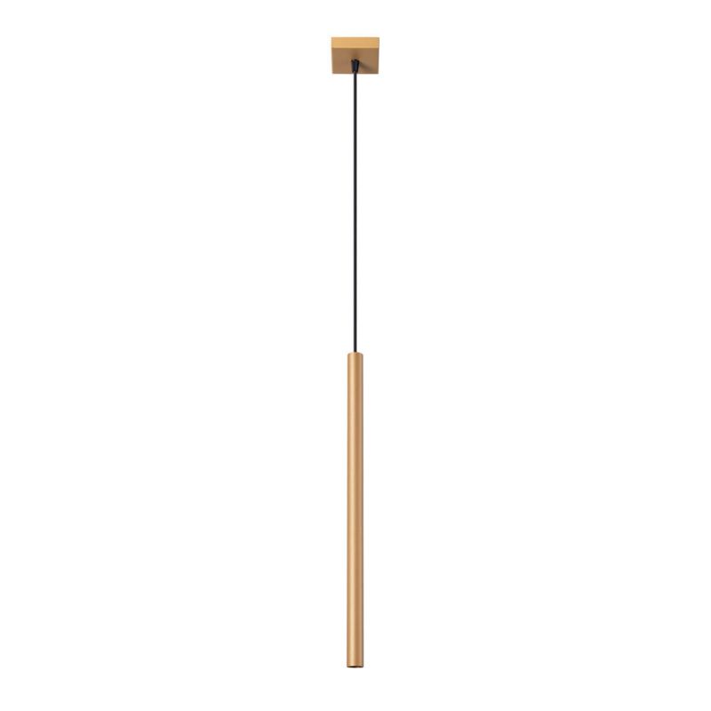 Lampa wisząca Sollux Lighting Pastelo 7945 złota tuba 1xG9 x 1 szt.