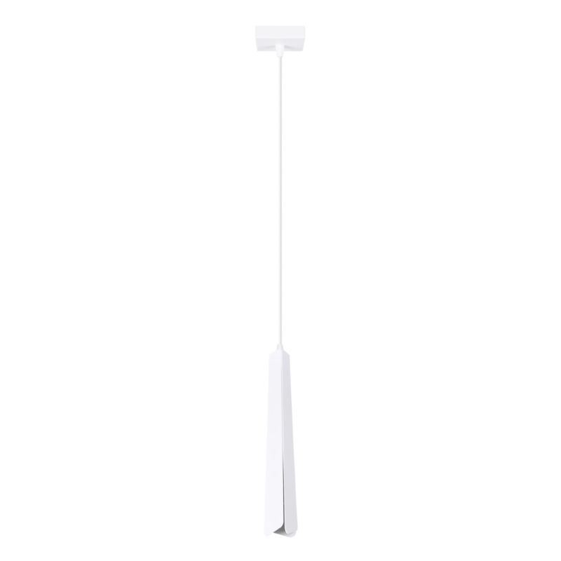 Lampa wisząca Sollux Lighting PRYSM 1 biała 1 szt.