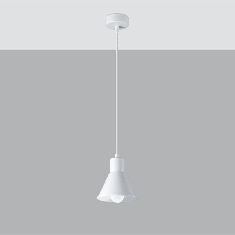 Lampa Wisząca Sollux Lighting TALEJA 1 biała 1 szt.