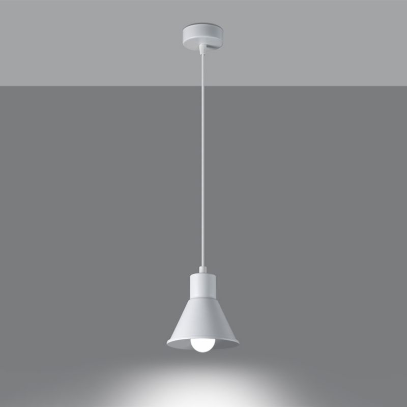 Lampa Wisząca Sollux Lighting TALEJA 1 biała 1 szt.