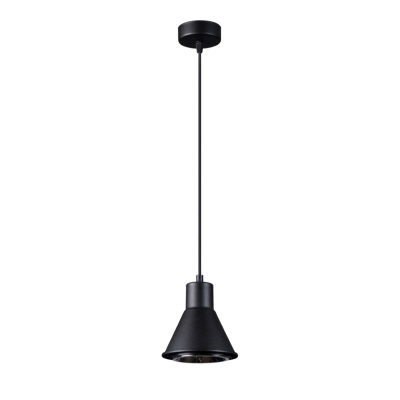 Lampa Wisząca Sollux Lighting TAZILA 1 czarna 1 szt.