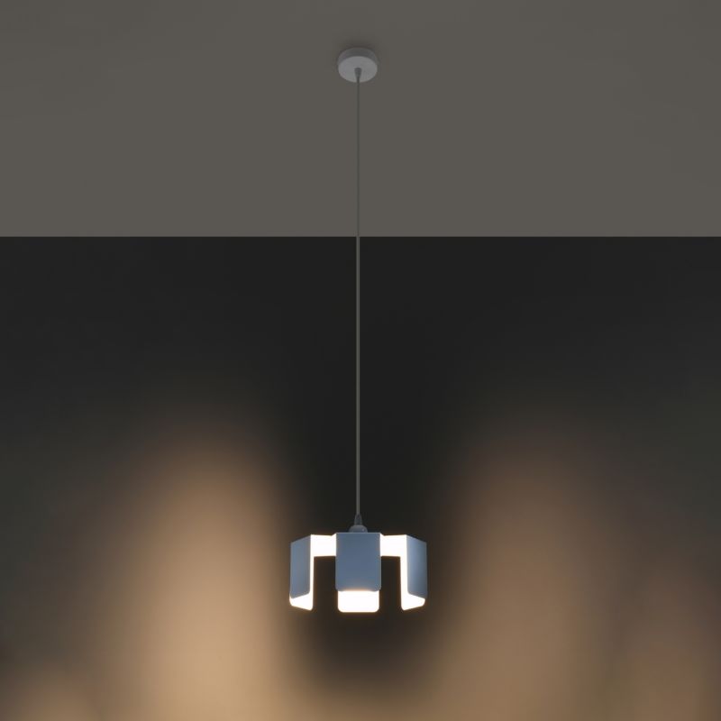 Lampa wisząca Sollux Lighting TULIP biały 1 szt.