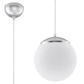 Lampa wisząca Sollux Lighting UGO 20 chrom 1 szt.