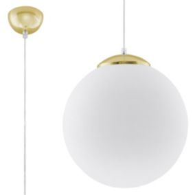 Lampa wisząca Sollux Lighting UGO 30 złota 1 szt.