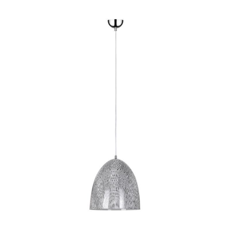 Lampa Wisząca SPOT Light  1xE27 60W  Klasyczne Połączenie Bieli, Szarości i Czerni od Polskiego Producenta 1szt.