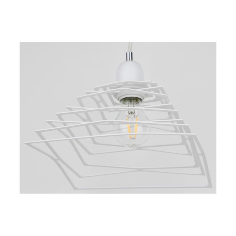 Lampa Wisząca SPOT Light  1xE27 Max.60W Biały, Abstrakcyjny Design od Polskiego Producenta, 1 szt.