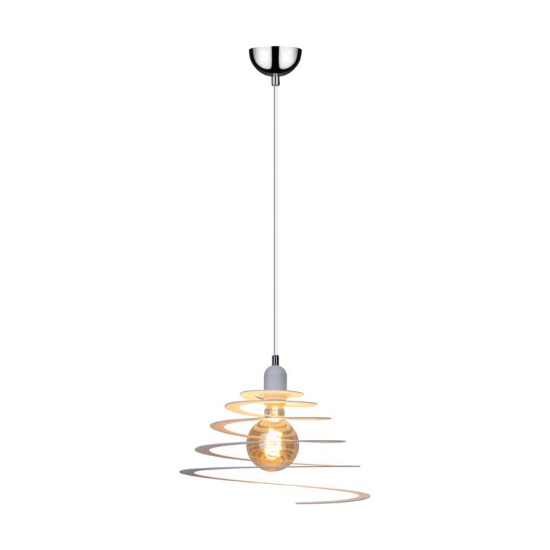 Lampa Wisząca SPOT Light  1xE27 Max.60W Biały, Klasyczny Design od Polskiego Producenta, 1 szt.