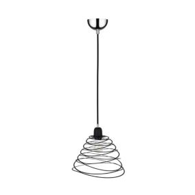 Lampa Wisząca SPOT Light  1xE27 Max.60W Czarny, Minimalistyczny Design od Polskiego Producenta, 1 szt.