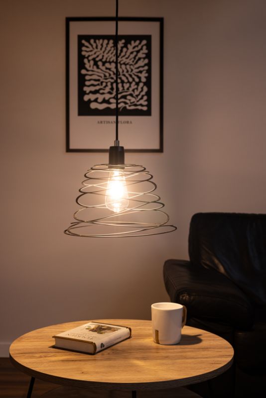 Lampa Wisząca SPOT Light  1xE27 Max.60W Czarny, Minimalistyczny Design od Polskiego Producenta, 1 szt.