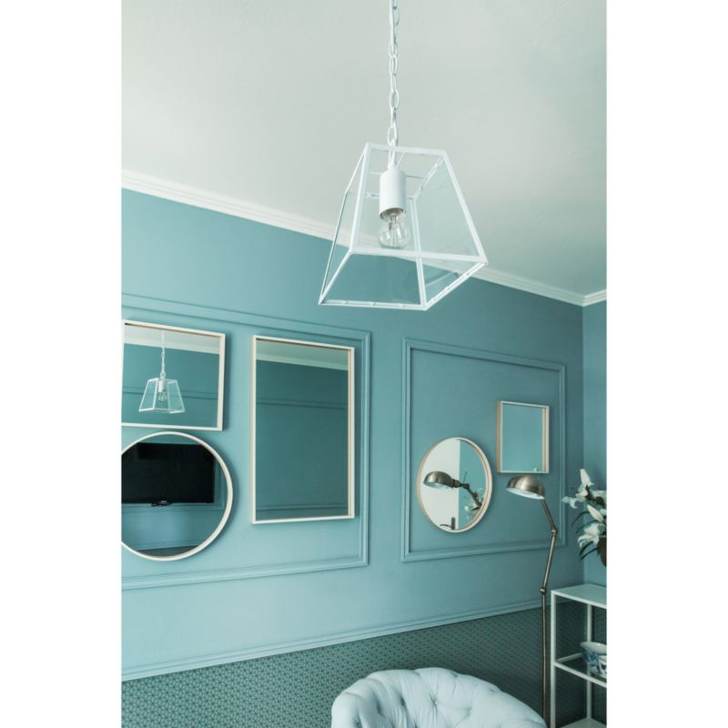 Lampa Wisząca SPOT Light  1xE27 Max.60W Klasyczna Biel, Polski Producent, 1szt.