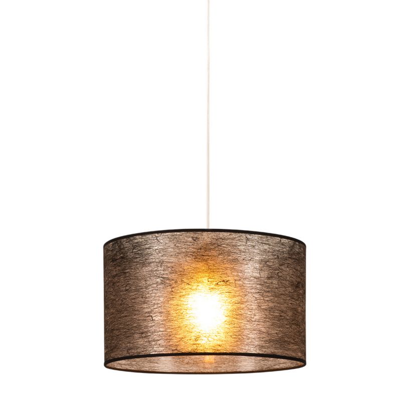 Lampa Wisząca SPOT Light 1xE27 Max.60W Klasyczne Połączenie Czerni z Czarnym Abażurem, Polski Producent, 1 szt.
