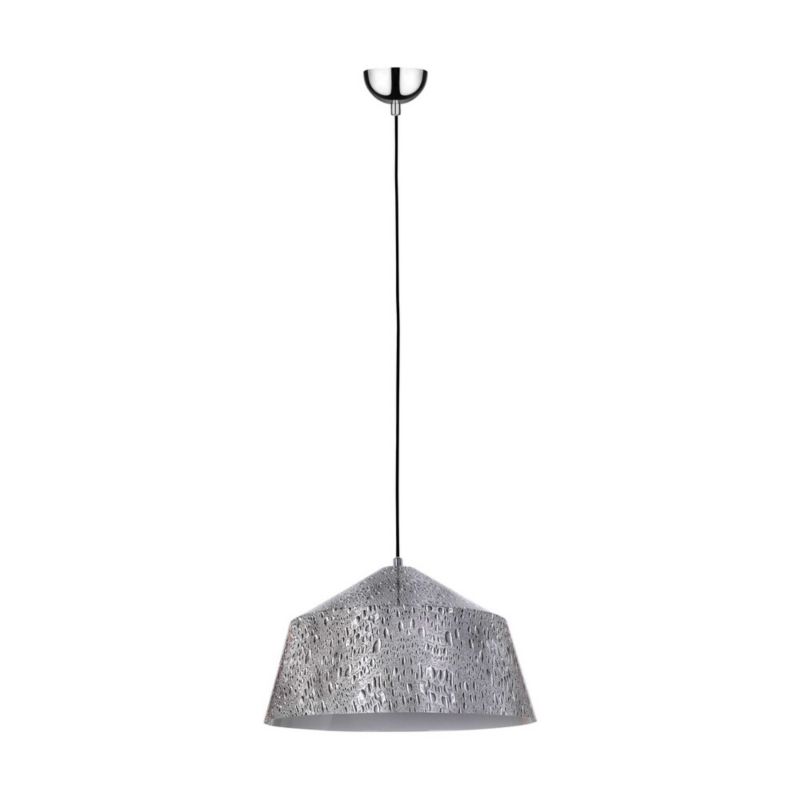Lampa Wisząca SPOT Light  1xE27 Max.60W Połączenie Czerni, Bieli i Szarości w Nowoczesnym Designie, 1szt.