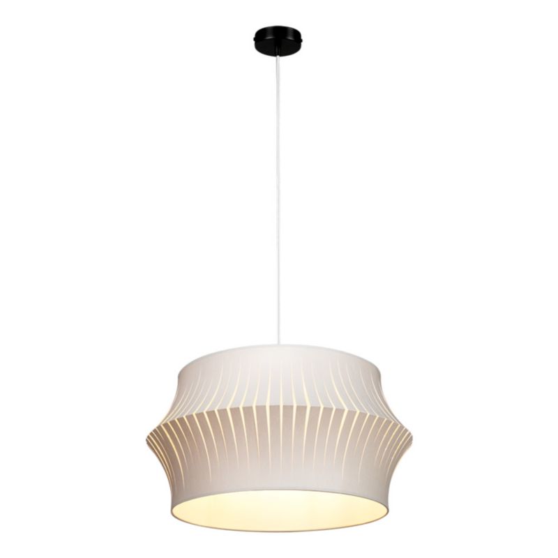 Lampa Wisząca SPOT Light 1xE27 Max.60W Subtelna Czerń w Połączeniu z Szarym Abażurem, Polski Producent, 1 szt.