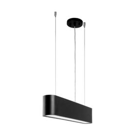 Lampa Wisząca SPOT Light  1xLED 28W Elegancka Czerń w Industrialnym Stylu, Polski Producent, 1 szt.