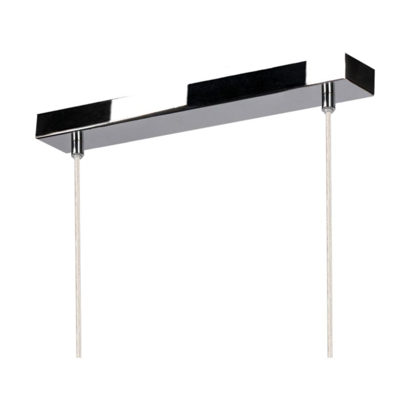 Lampa Wisząca SPOT Light 2xE27 Max.40W Klasyczne Połączenie Chromu z Białym Abażurem, Polski Producent, 1 szt.