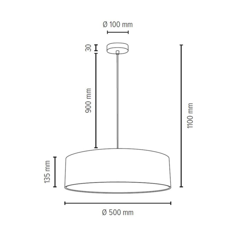 Lampa Wisząca SPOT Light 3xE27 Max.25W Eleganckie Połączenie Satyny i Antracytowego Abażuru, Polski Producent, 1szt.