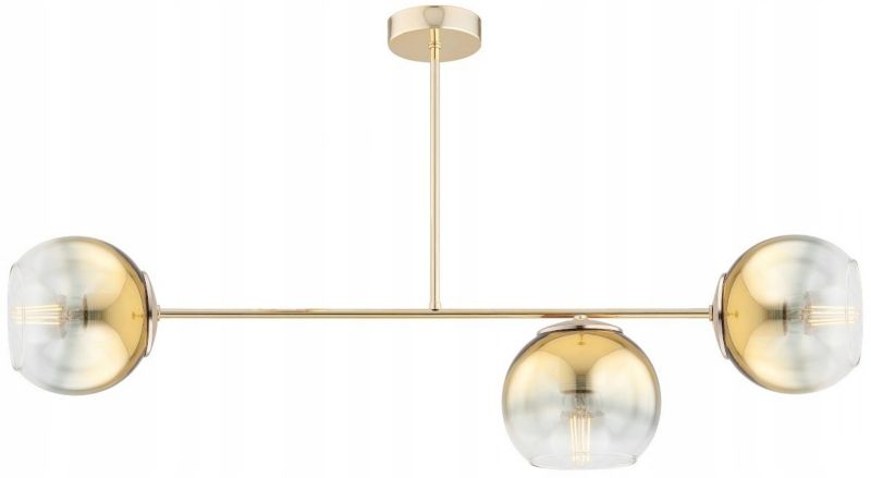 Lampa Wisząca Sufitowa Elko-Lighting 3-Punktowy Żyrandol E27 Ombre 1 szt