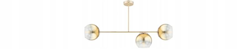 Lampa Wisząca Sufitowa Elko-Lighting 3-Punktowy Żyrandol E27 Ombre 1 szt
