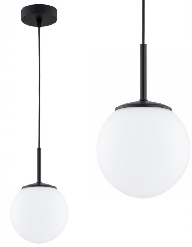 Lampa Wisząca Sufitowa Elko-Lighting MIlo E27 czarny 1 szt