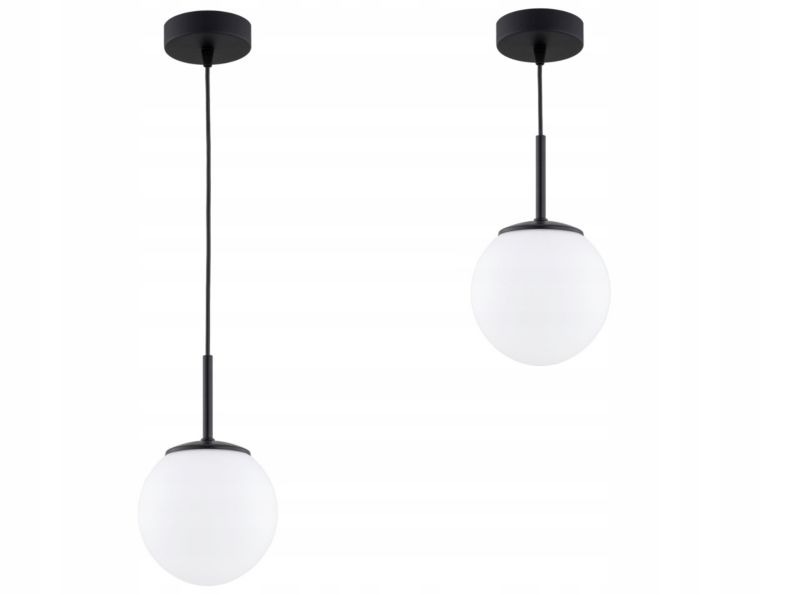 Lampa Wisząca Sufitowa Elko-Lighting MIlo E27 czarny 1 szt
