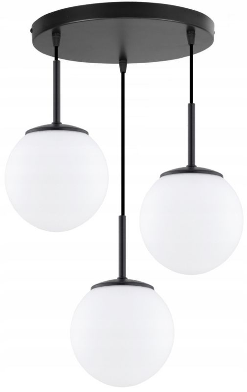 Lampa Wisząca Sufitowa Elko-Lighting MIlo E27 czarny 1 szt