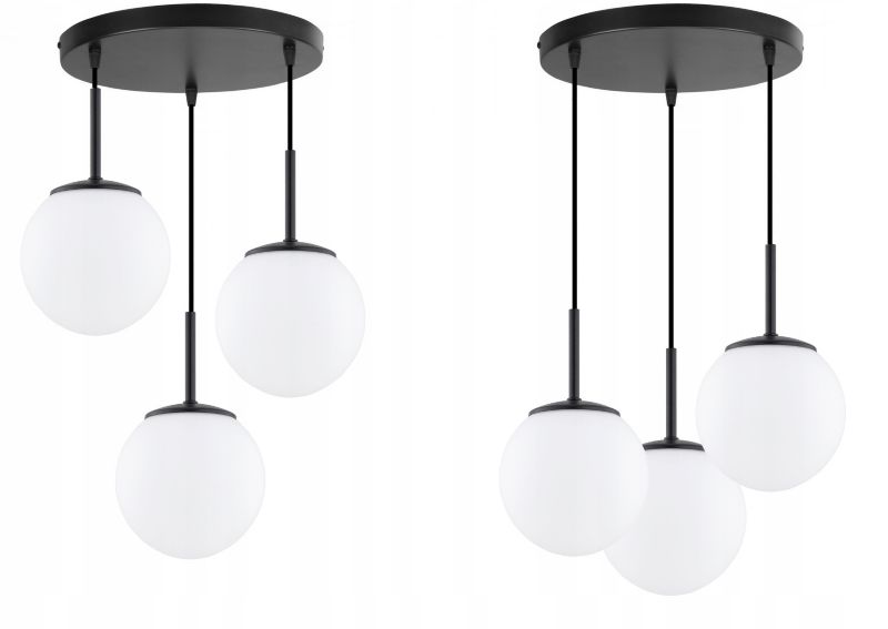 Lampa Wisząca Sufitowa Elko-Lighting MIlo E27 czarny 1 szt