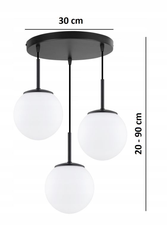 Lampa Wisząca Sufitowa Elko-Lighting MIlo E27 czarny 1 szt