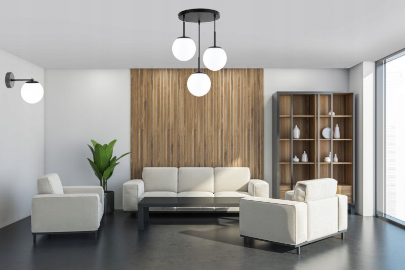 Lampa Wisząca Sufitowa Elko-Lighting MIlo E27 czarny 1 szt