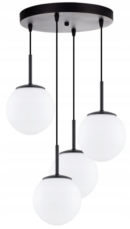 Lampa Wisząca Sufitowa Elko-Lighting MIlo E27 czarny 1 szt