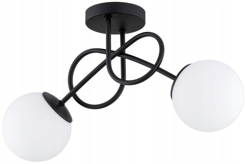 Lampa Wisząca Sufitowa Elko-Lighting MIlo E27 czarny 1 szt