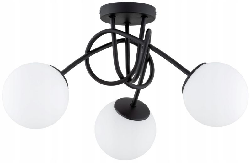 Lampa Wisząca Sufitowa Elko-Lighting MIlo E27 czarny 1 szt