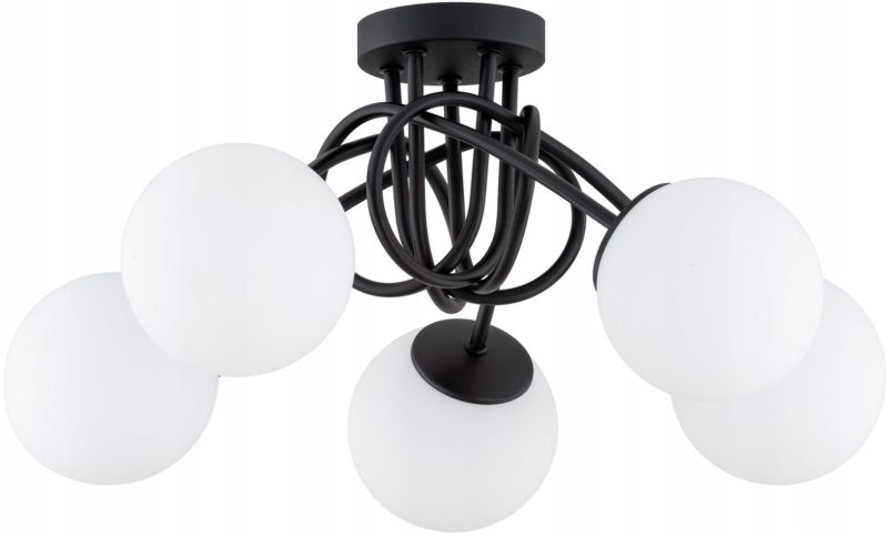 Lampa Wisząca Sufitowa Elko-Lighting MIlo E27 czarny 1 szt