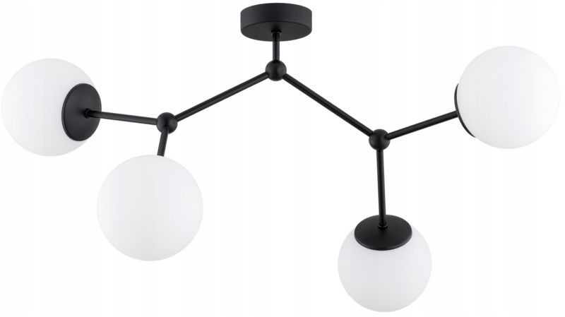 Lampa Wisząca Sufitowa Elko-Lighting MIlo E27 czarny 1 szt