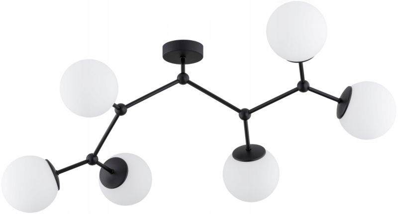 Lampa Wisząca Sufitowa Elko-Lighting MIlo E27 czarny 1 szt