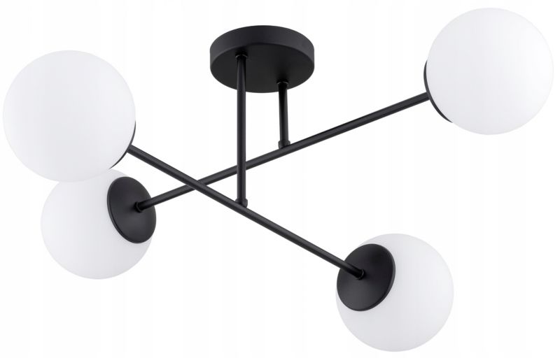 Lampa Wisząca Sufitowa Elko-Lighting MIlo E27 czarny 1 szt