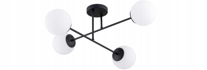 Lampa Wisząca Sufitowa Elko-Lighting MIlo E27 czarny 1 szt