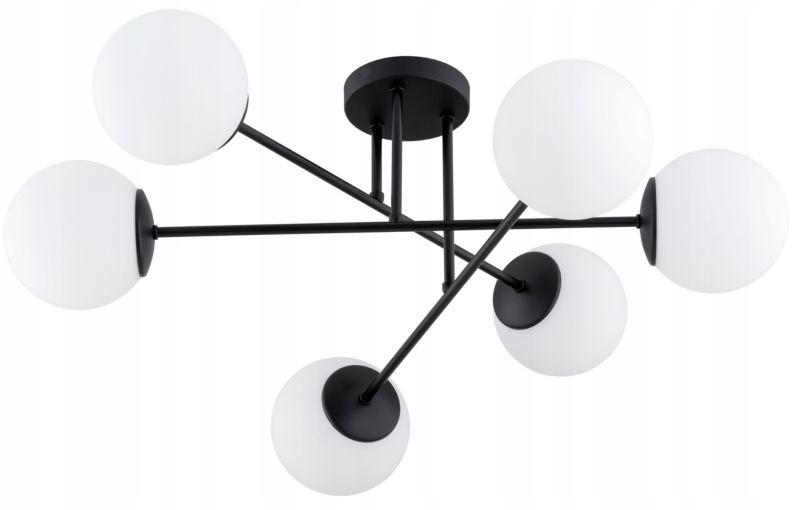 Lampa Wisząca Sufitowa Elko-Lighting MIlo E27 czarny 1 szt