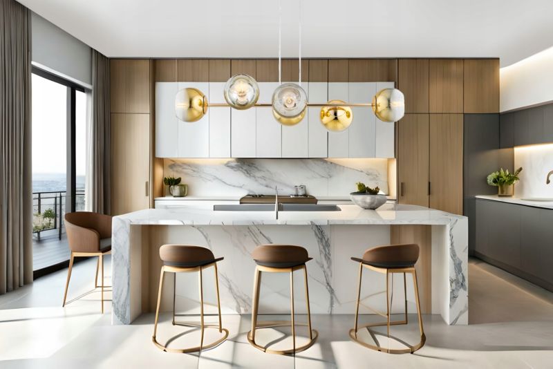 Lampa Wisząca Sufitowa Elko-Lighting Żyrandol 6-punktowy E27 Ombre 1 szt