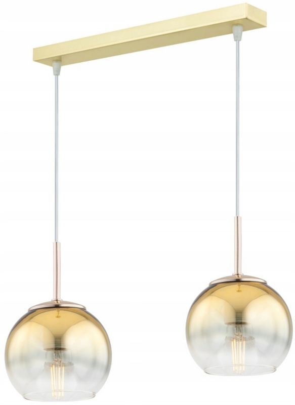 Lampa Wisząca Sufitowa Elko-Lighting Żyrandol Zwis 2-punktowy E27 Ombre 1 szt