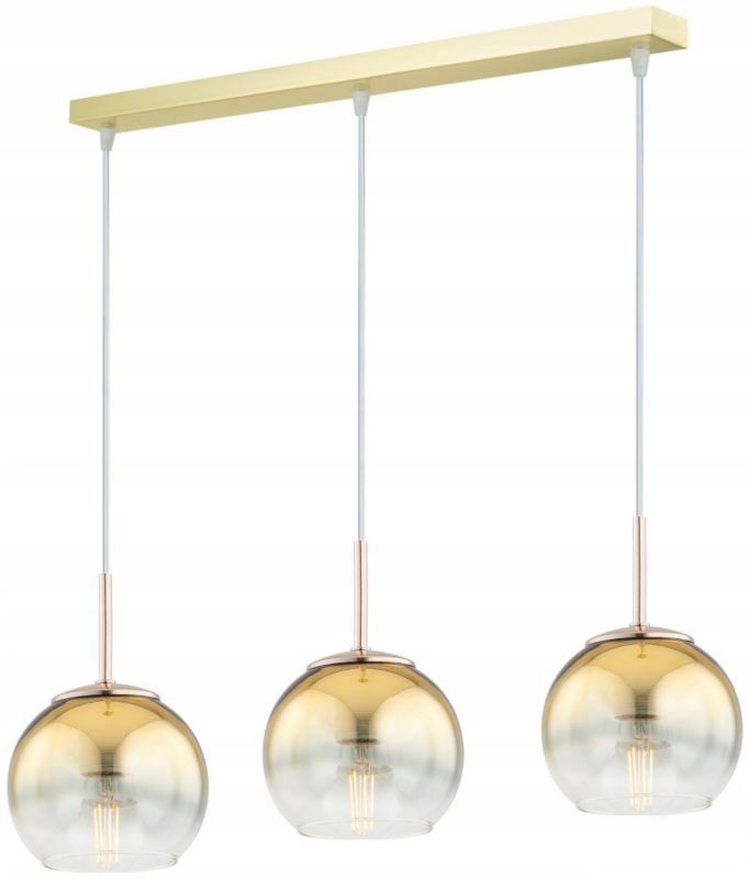 Lampa Wisząca Sufitowa Elko-Lighting Żyrandol Zwis 3-Punktowy E27 Ombre 1 szt