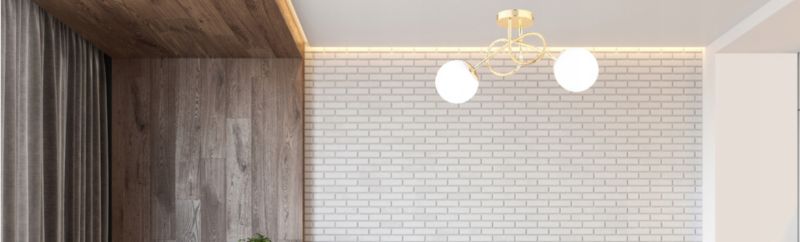 Lampa Wisząca Sufitowa Elko-Lighting Złota Skręt 2-Punktowy Białe Szklane Kule MIlo E27 1 szt