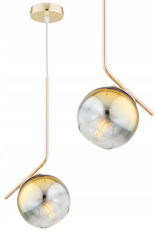 Lampa Wisząca Sufitowa Elko-Lighting Zwis 1-Punktowy L E27 Ombre 1 szt