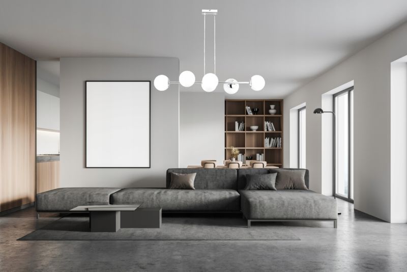 Lampa Wisząca Sufitowa Elko-Lighting Zwis 6-Punktowa Milo Chrom Kule Białe E27 srebrny 1 szt