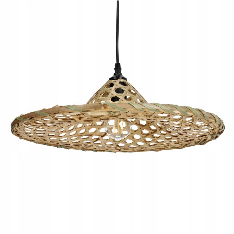 Lampa wisząca sufitowa LLs Naturalna Duża 40cm E27 1szt.