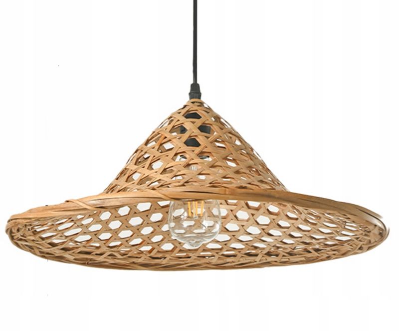 Lampa wisząca sufitowa LLs Naturalna Duża 40cm E27 1szt.