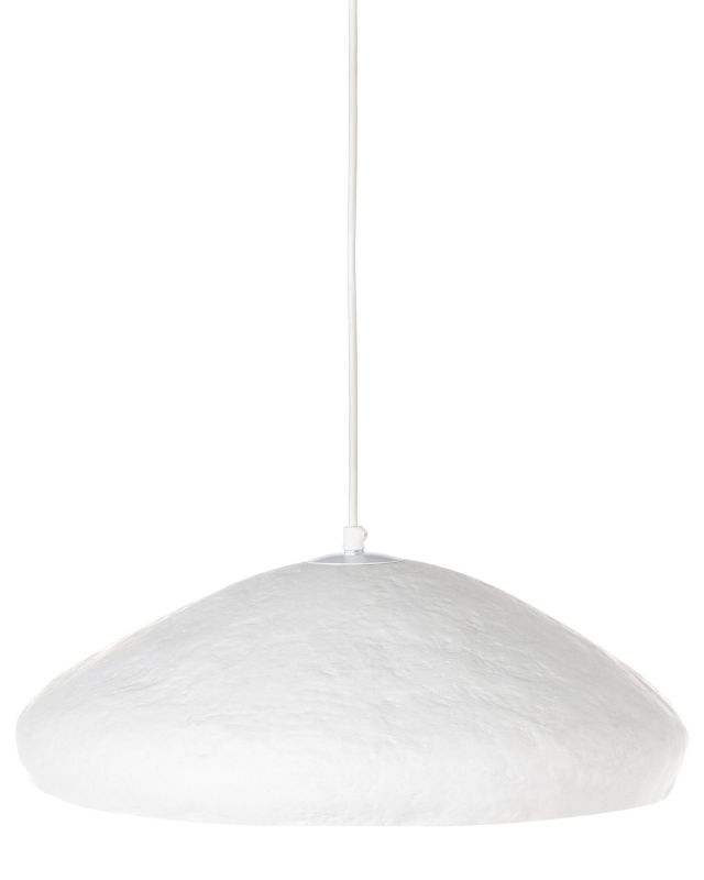 Lampa wisząca Tacuari Papier-mâché Biały 1 szt.