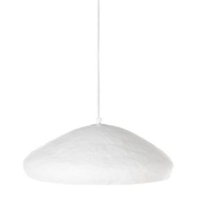 Lampa wisząca Tacuari Papier-mâché Biały 1 szt.