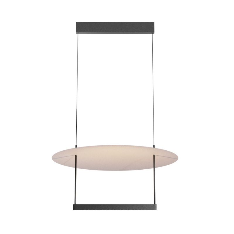 Lampa wisząca talerz listwa Maytoni AMBIENCE czarno-biała LED 30W  3000K 1400lm IP20 - 1 szt.